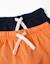 Pack de 2 shorts en coton avec cordon de serrage Orange sombre 3 - vertbaudet enfant 