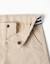 Short chino en sergé avec bande à rayures Beige clair+Bleu foncé 3 - vertbaudet enfant 