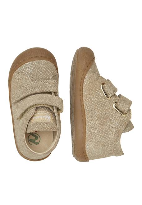 Chaussures en suède laminé cocoon vl Platine- 4 - vertbaudet enfant 