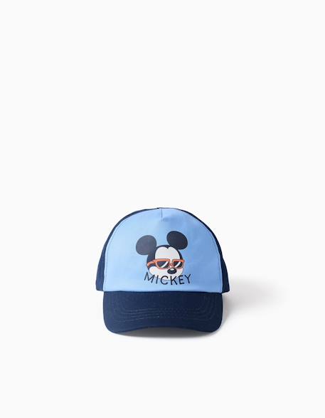 Garçon-Casquette en sergé de coton avec imprimé mickey