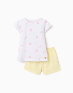 Pyjama à manches courtes en coton avec motif de super-héroïne  - vertbaudet enfant