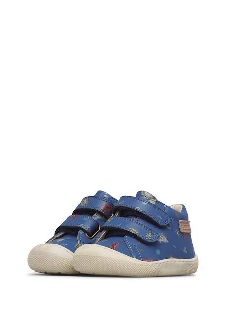 Chaussures en cuir barefoot amur vl Bleu- 5 - vertbaudet enfant 
