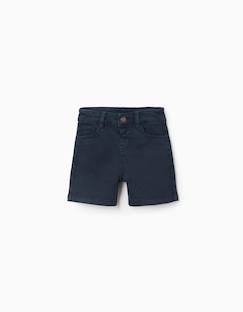 -Short midi en sergé avec cinq poches