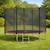 Trampoline ø 2,44 m avec filet de sécurité et échelle pour enfants Noir 6 - vertbaudet enfant 
