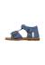 Sandales en suède quarzo Bleu-+Gris- 3 - vertbaudet enfant 