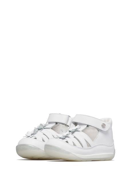 Sandales semi fersie Blanc- 5 - vertbaudet enfant 