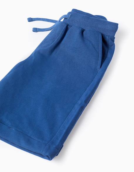 Ensemble t-shirt et short en coton avec imprimé Jaune foncé 4 - vertbaudet enfant 