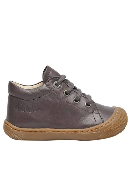 Chaussures premiers pas en cuir cocoon Bleu clair-+Bleu foncé-+Gris-+Jaune-+Sage- 12 - vertbaudet enfant 