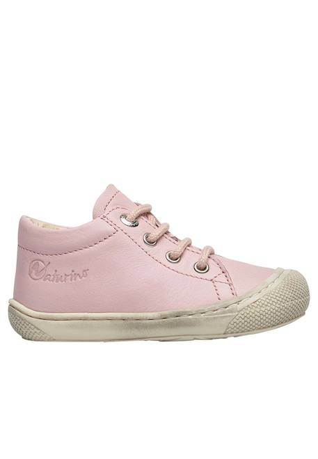 Chaussures en cuir cocoon Rose-+Rose poudré- 1 - vertbaudet enfant 