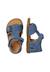 Sandales en suède quarzo Bleu-+Gris- 4 - vertbaudet enfant 