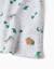 Pyjama court en coton côtelé avec motif alligator Gris clair 4 - vertbaudet enfant 