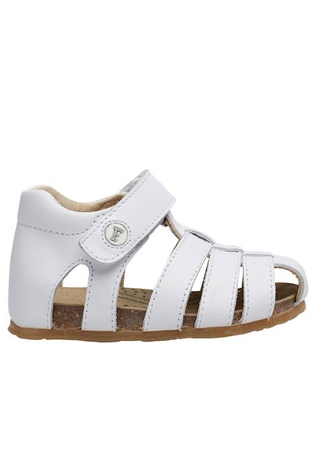 Sandales semi alby Blanc- 1 - vertbaudet enfant 