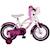 Vélo enfant heart cruiser 12 pouces blanc violet Violet et blanc 2 - vertbaudet enfant 