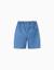Short midi en jean à enfiler Bleu 2 - vertbaudet enfant 