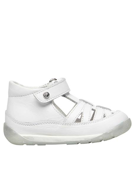 Sandales semi mipos Blanc- 1 - vertbaudet enfant 