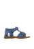 Sandales en suède quarzo Bleu-+Gris- 1 - vertbaudet enfant 