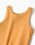 Débardeur côtelé avec fleur brodée Beige clair+Jaune foncé 7 - vertbaudet enfant 