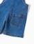Salopette courte en jean avec poches Bleu 4 - vertbaudet enfant 