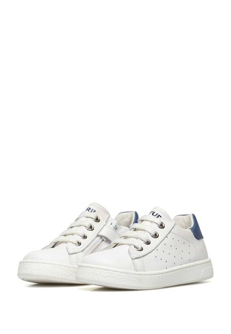 Baskets en cuir hasselt 2 zip. Blanc- 5 - vertbaudet enfant 