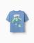 T-shirt en coton avec imprimés hulk Bleu 2 - vertbaudet enfant 
