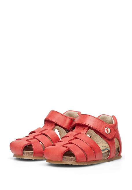 Sandales semi alby Beige-+Citrouille-+Jaune-+Marine-+Rose-+Rouge-+Vert- 30 - vertbaudet enfant 
