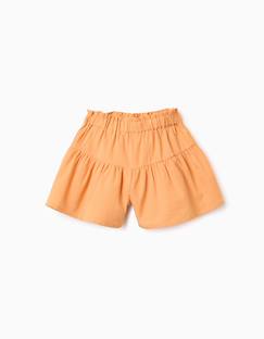 Short en coton avec doublure et taille paperbag  - vertbaudet enfant