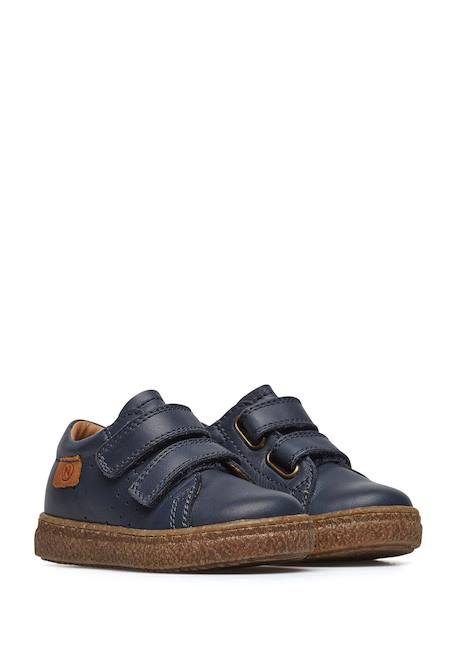 Baskets en cuir carex vl Gris tourterelle-+Marine-+Noir- 7 - vertbaudet enfant 