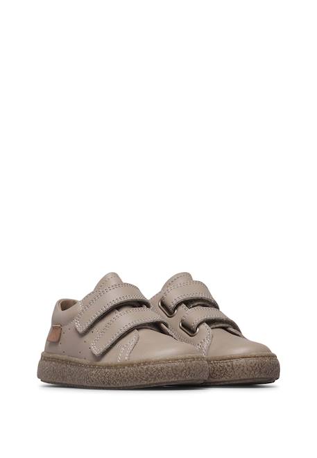 Baskets en cuir carex vl Gris tourterelle-+Marine-+Noir- 2 - vertbaudet enfant 