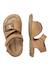 Sandales en cuir parin Blanc crème-+Cognac-+Marine- 9 - vertbaudet enfant 