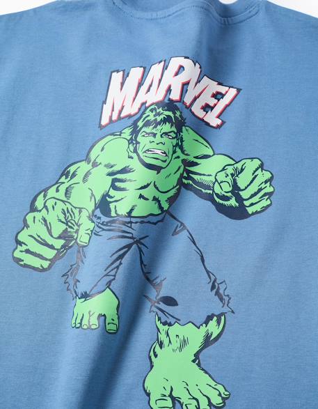 T-shirt en coton avec imprimés hulk Bleu 4 - vertbaudet enfant 