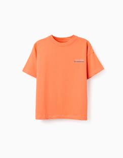 Garçon-T-shirt, polo, sous-pull-T-shirt-T-shirt en coton avec imprimé normal is boring