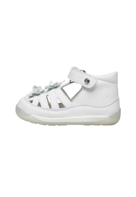 Sandales semi fersie Blanc- 3 - vertbaudet enfant 