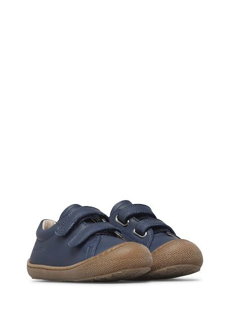 Chaussures en cuir cocoon low vl Cognac-+Marine- 7 - vertbaudet enfant 
