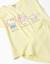Pyjama à manches courtes en coton avec imprimé hello kitty Jaune clair 3 - vertbaudet enfant 