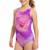 Maillot de bain fille Bleu+Rose 3 - vertbaudet enfant 