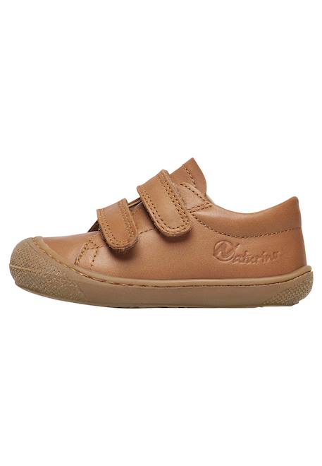 Chaussures en cuir cocoon low vl Cognac-+Marine- 3 - vertbaudet enfant 
