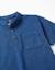 T-shirt en coton avec col mao et poche Bleu foncé+Jaune foncé 3 - vertbaudet enfant 