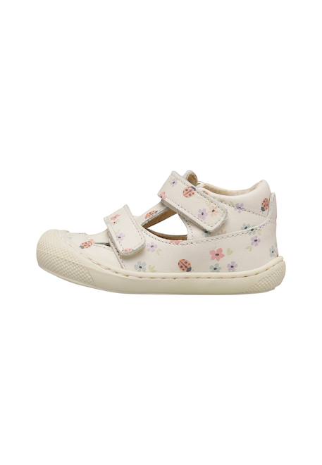 Sandales semi puffy Blanc crème-+Lilas- 3 - vertbaudet enfant 