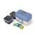 Set lunch box enfant complet avec ses accessoires Bleu dino+Bleu/beige+Rose birds 4 - vertbaudet enfant 