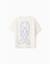 T-shirt en coton avec imprimés sonic & friends Blanc 2 - vertbaudet enfant 