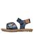 Sandales en cuir parin Blanc crème-+Cognac-+Marine- 13 - vertbaudet enfant 