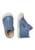 Chaussures premiers pas en cuir avec fermeture éclair cocoon zip Bleu-+Marron- 4 - vertbaudet enfant 