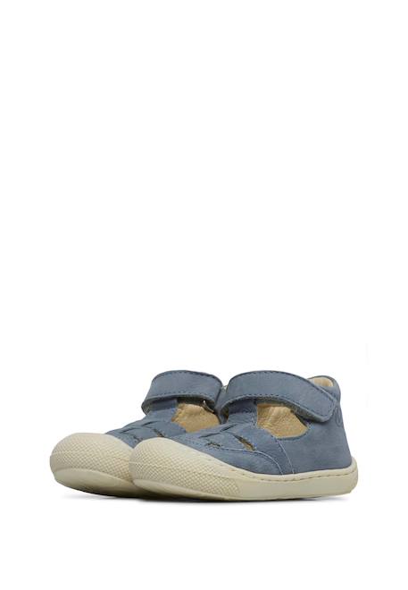 Sandales premiers pas en cuir wad Bleu- 5 - vertbaudet enfant 