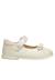 Ballerines en cuir ballet Platine- 1 - vertbaudet enfant 