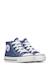 Baskets à la cheville en cuir et tissu ylfas. Blanc-+Kaki-+Marine- 12 - vertbaudet enfant 