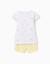 Pyjama à manches courtes en coton avec motif de super-héroïne Multicolore 2 - vertbaudet enfant 