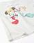 T-shirt en coton avec imprimé minnie et daisy Blanc 3 - vertbaudet enfant 
