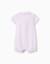 Combishort en coton à rayures Rose clair 2 - vertbaudet enfant 
