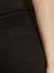 Skinny de grossesse en toile stretch Marron chocolat+noir 12 - vertbaudet enfant 