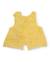 Blouse pour fille en tissu avec applications florales Jaune 2 - vertbaudet enfant 
